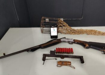 Caçador é preso em mata de Schroeder