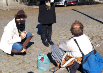 Com frio intenso, Social de Jaraguá do Sul intensifica ações voltadas aos moradores de rua