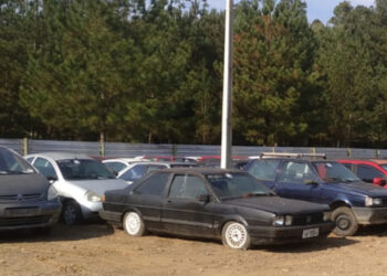 Mais de 250 veículos serão leiloados, em Jaraguá do Sul