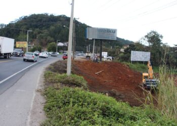 Obras de arte da BR-280 são iniciadas em Guaramirim