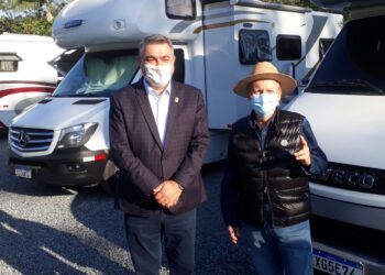 Espaço para Motorhome é inaugurado em Jaraguá do Sul