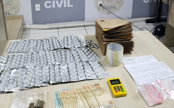 Dois homens são presos com 800 comprimidos abortivos em Massaranduba e Joinville
