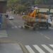 [Vídeo] Câmera flagra acidente que matou motociclista em Jaraguá do Sul