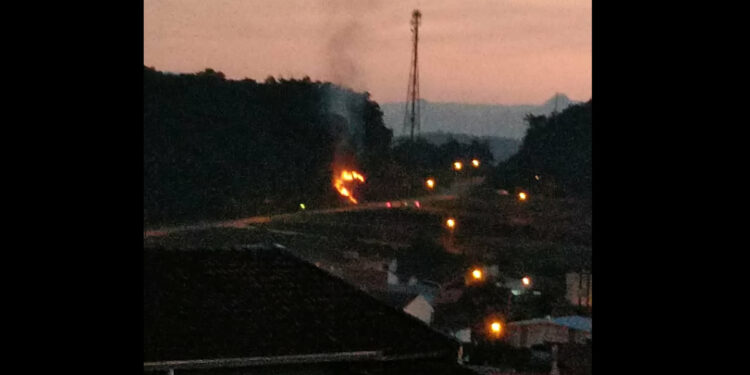 Três incêndios são registrados em Jaraguá do Sul