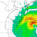 Tempestade Raoni se aproxima de Santa Catarina