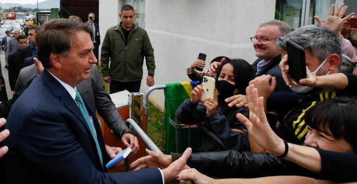 Vídeo: Confira parte do discurso de Bolsonaro em Joinville