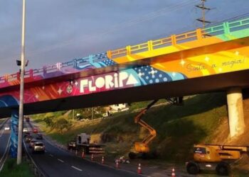 Vereadora mirim de Jaraguá do Sul sugere pinturas e grafites em pontes e viadutos