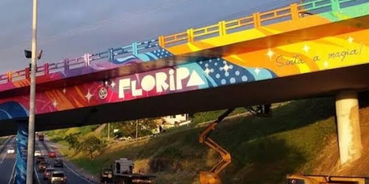 Vereadora mirim de Jaraguá do Sul sugere pinturas e grafites em pontes e viadutos