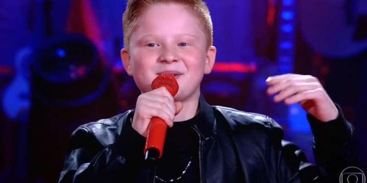 Gustavo Bardim passa mais uma fase do The Voice Kids
