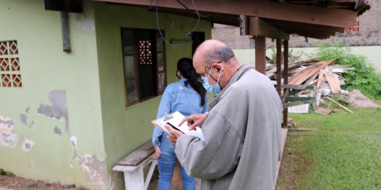Prossegue atualização cadastral em imóveis de Jaraguá do Sul