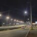 Viaduto da BR-280, em Guaramirim, recebe iluminação pública