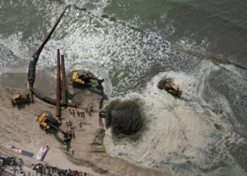 Prefeitura divulga imagens do alargamento da Praia Central