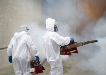 Arena Jaraguá recebe termonebulização para combater insetos