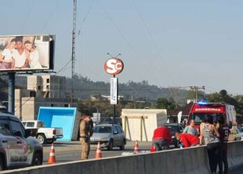 Idoso sofre lesões no rosto após atropelamento na BR-280, em Guaramirim