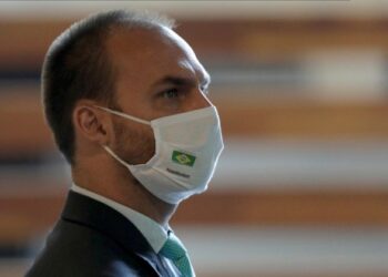 Eduardo Bolsonaro é o terceiro da comitiva brasileira da ONU a testar positivo para Covid-19