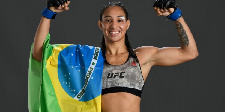 Jaraguaense Taila Santos faz nesse sábado a luta mais importante da carreira no UFC