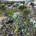 [Vídeo] Organizadores estimam 20 mil pessoas em manifestação em Jaraguá do Sul
