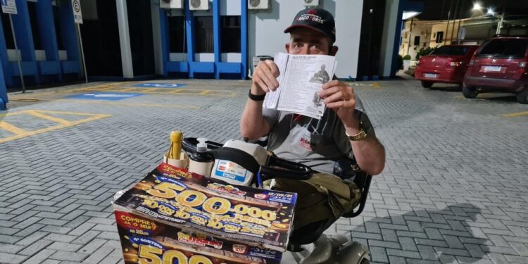 Morador de Guaramirim precisa de ajuda para compra de scooter elétrica