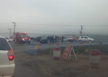 Acidente é registrado na BR-280, em Guaramirim