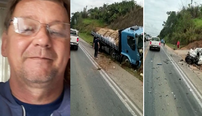 Identificado motorista que morreu na BR-280, em Guaramirim