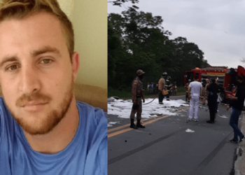 Motorista morre no hospital após acidente na BR-280, em Jaraguá do Sul