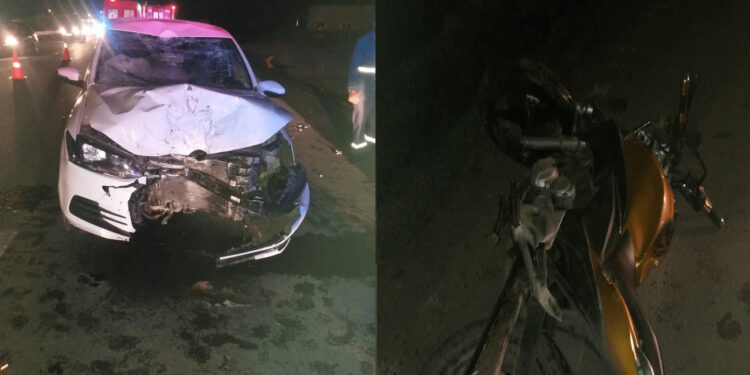 Acidente deixa feridos na BR-280, em Guaramirim