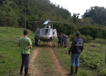 Equipes de buscas encontram pegadas que podem ser de homem desaparecido em Schroeder