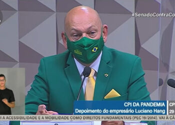 [Ao vivo] Acompanhe o depoimento de Luciano Hang na CPI da Covid