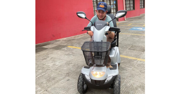 Com rifa, morador de Guaramirim consegue comprar nova scooter elétrica