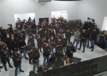 Megaoperação cumpre 55 mandados contra o crime organizado em SC