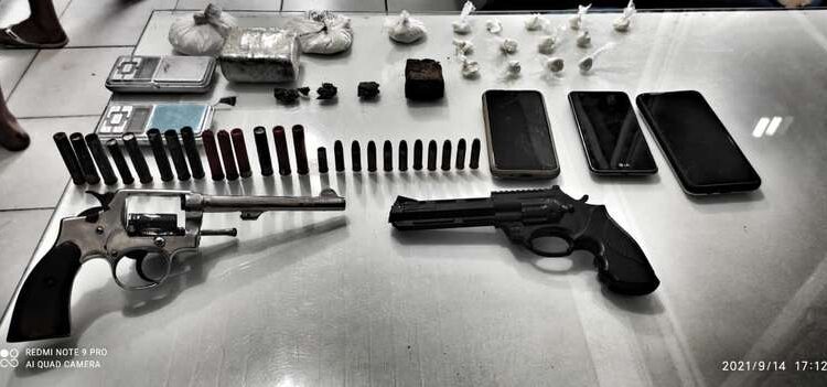 Dois homens são presos por tráfico em Guaramirim