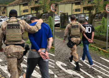 Mais dois assaltantes são presos após invadirem casa em Guaramirim