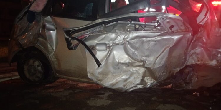 Acidente deixa dois homens feridos em Massaranduba