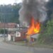 [Vídeo] Residência é consumida por incêndio em Jaraguá do Sul