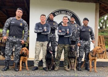 PMs que atuaram nas buscas por Lázaro participam de treinamento em Jaraguá do Sul