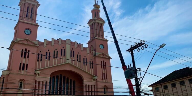 Igreja Matriz de Jaraguá do Sul terá nova cor; Saiba qual será