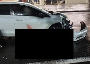 Motociclista morre após bater de frente contra carro em Jaraguá do Sul