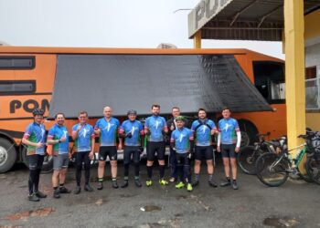 Em viagem de bicicleta e de fé, guaramirenses devem chegar em Aparecida (SP) nesta quinta-feira (21)