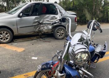 Acidente grave deixa um morto na SC-108, Rodovia do Arroz