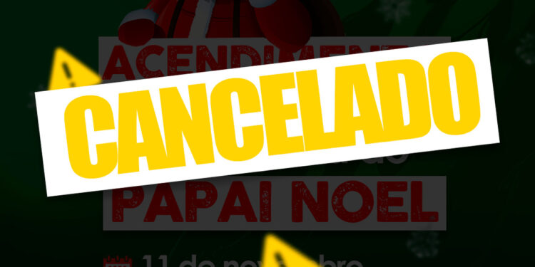 Cancelado o evento de aniversário de Massaranduba