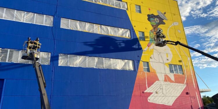 Parque da Inovação vai ganhar novas esculturas e grafite gigante