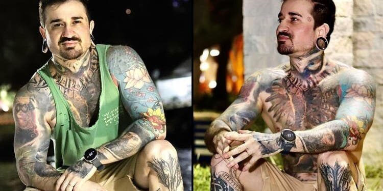 Maior convenção de tatuagem do mundo elege jaraguaense como Mister Tattoo Week