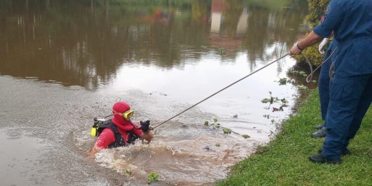 Homem morre afogado após canoa virar em São Bento do Sul