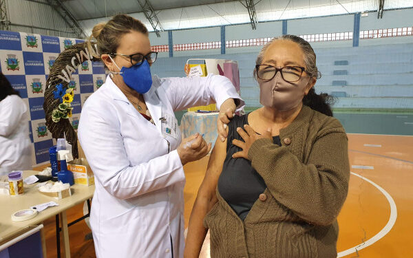Guaramirim aguarda 2,9 mil pessoas para tomarem a segunda dose da vacina contra o coronavírus