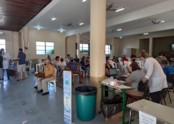 Guaramirim aplicou 300 doses da vacina contra Covid em ação no sábado (27)