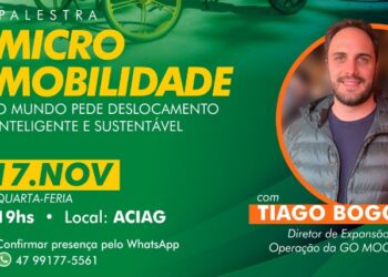 Núcleo do Jovem Empreendedor da ACIAG promove encontro sobre micromobilidade