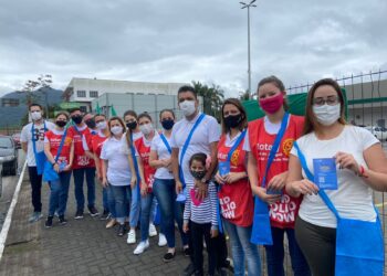 Pedágio solidário arrecada mais de R$ 20 mil para creche de Jaraguá do Sul