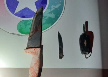 Homem tenta beijar vizinha à força, a esfaqueia e é espancado por multidão em SC