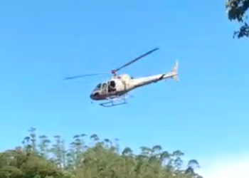 [Vídeo] Motociclista fica gravemente ferido após acidente com bicicleta em Guaramirim