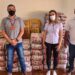 Casa São José recebe uma tonelada de alimentos do Desafio dos Gigantes